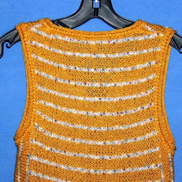Wonderly Striped Knit Tank Top S - Picture 3 of 6